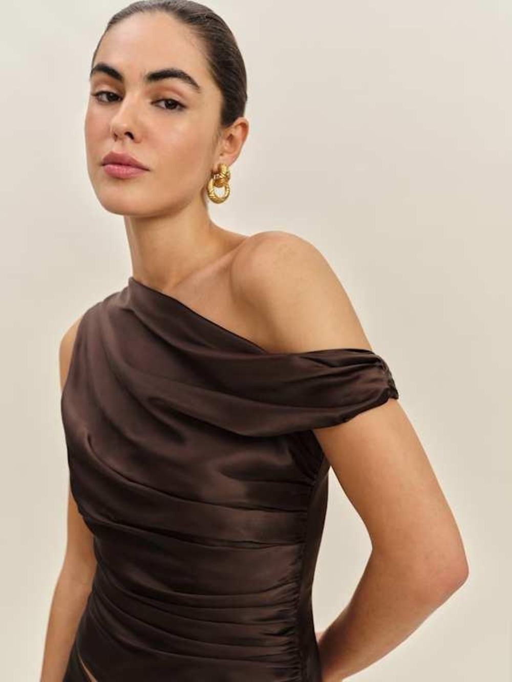Reformation Hera Silk Top - Picture 2 of 7